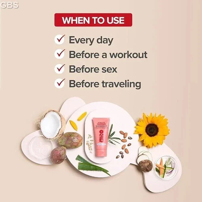 URO Intimate Whole Body Deodorant Cream – Dermatologist Tested Aluminum-Free 3oz-Shop
